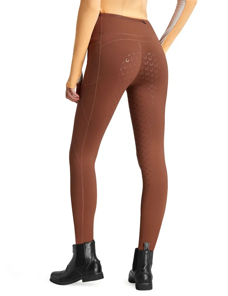 Women Full Seat Breeches High Waist Fleece Lined 24