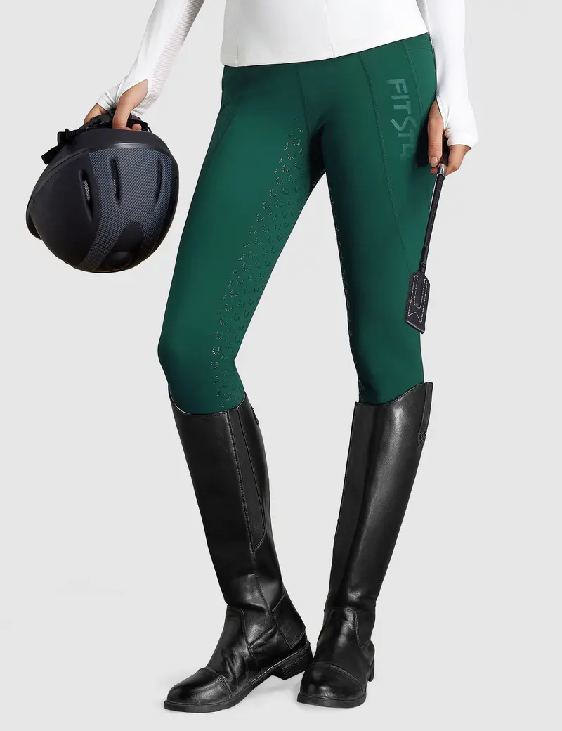 Women Full Seat Breeches High Waist Fleece Lined 31
