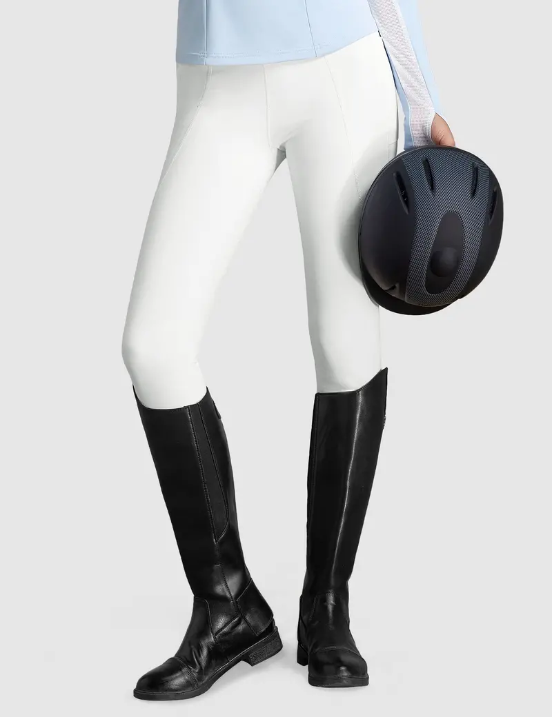 Women Full Seat Breeches High Waist Fleece Lined 31