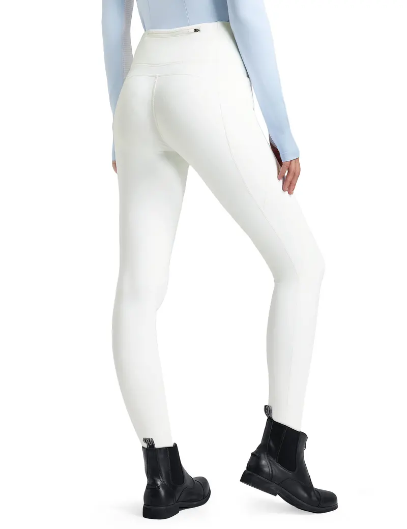 Women Full Seat Breeches High Waist Fleece Lined 32