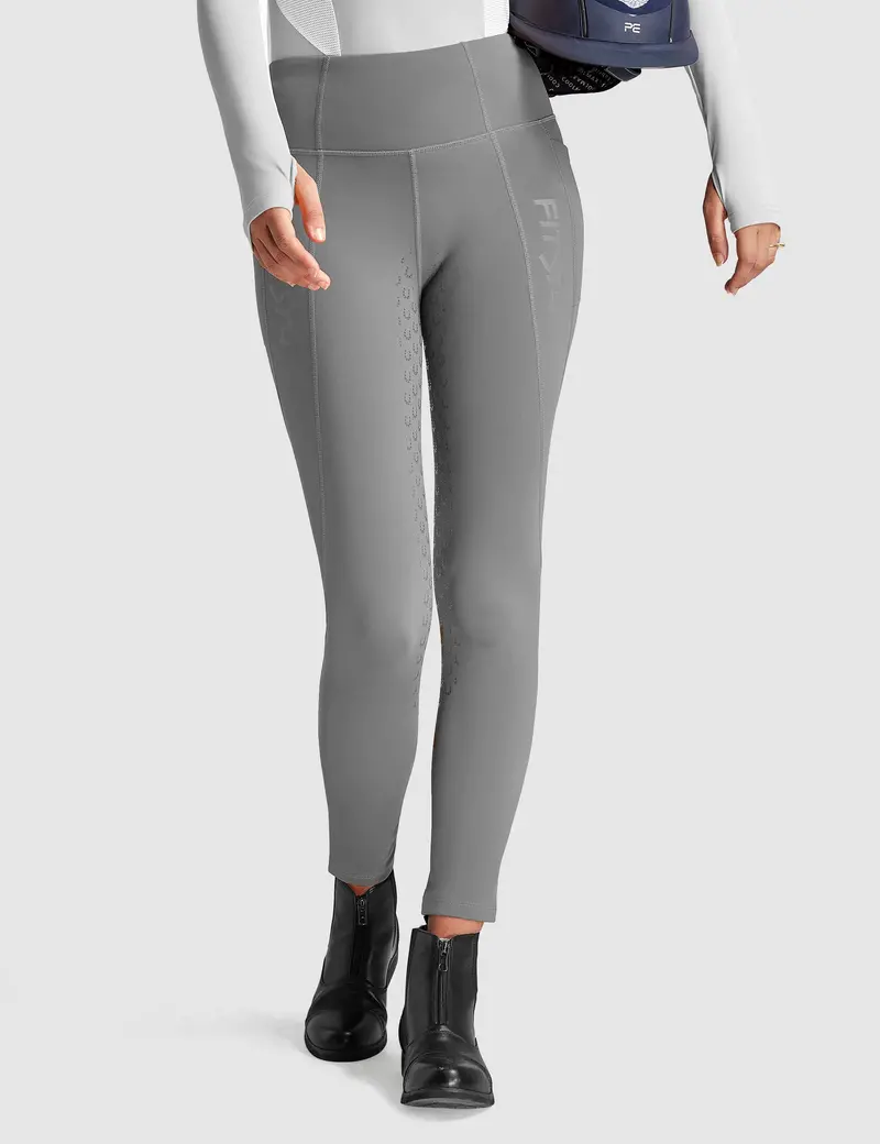 Women Full Seat Breeches High Waist Fleece Lined 4