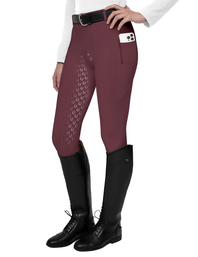 Women Full Seat Breeches With Pockets 16