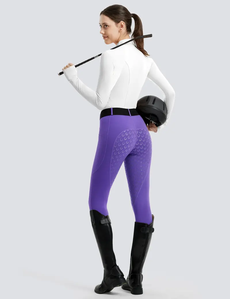 Women Full Seat Breeches With Pockets 16