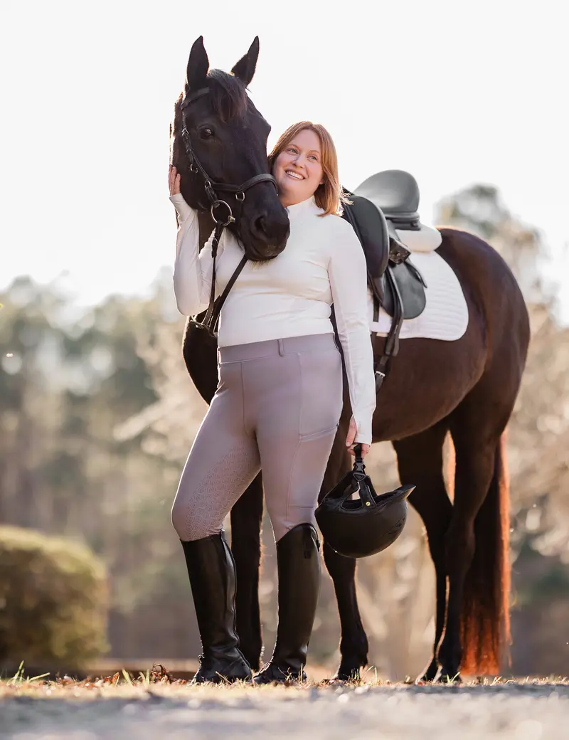 Women Full Seat Riding Tights Breeches 19