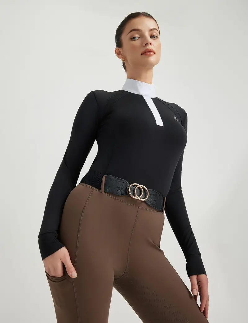 Women Long Sleeve Show Shirt 6