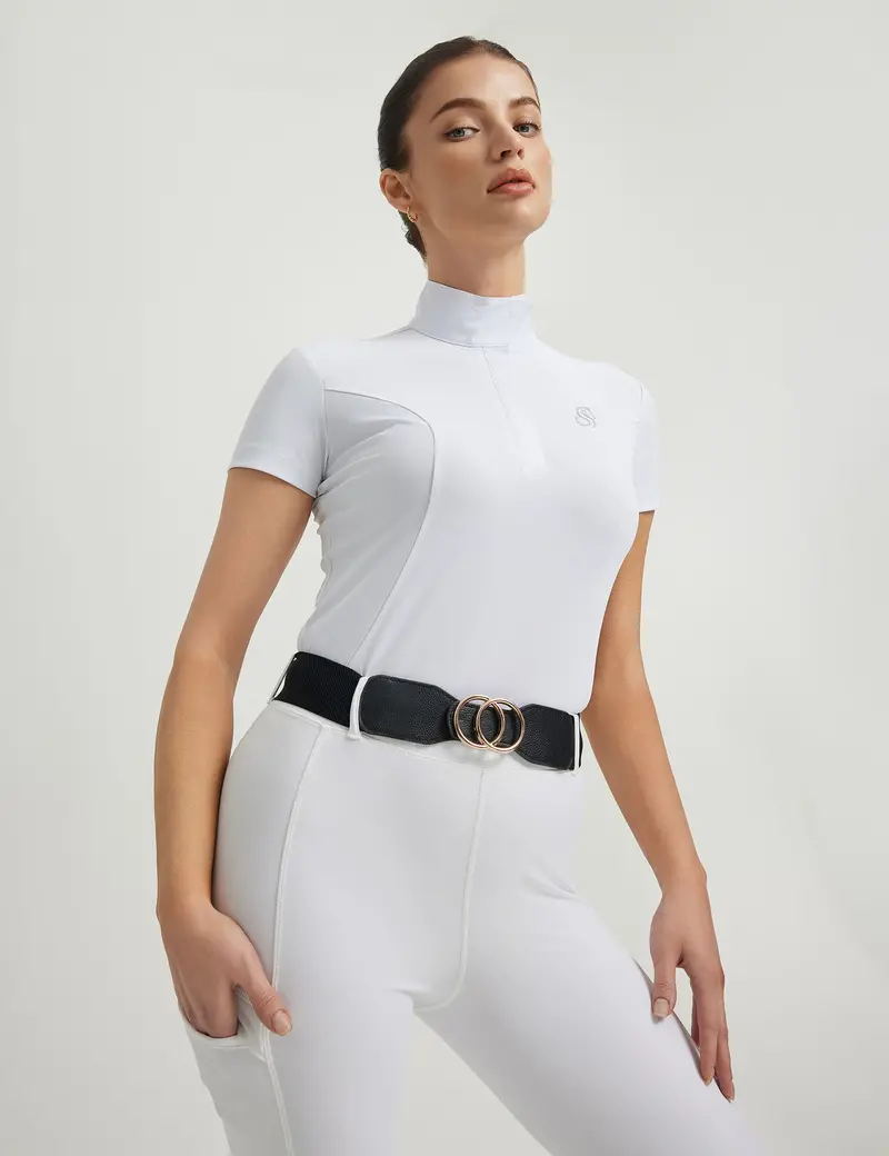Women Short Sleeve Show Shirt 1