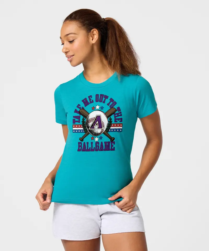 Women's Arizona Diamondbacks Take Me Out To The Ballgame 3