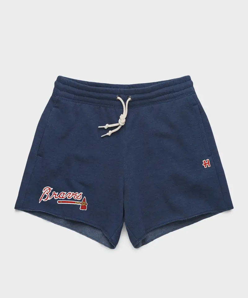Women's Atlanta Braves '18 Sweat Shorts 1