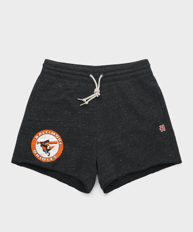 Women's Baltimore Orioles '70 Sweat Shorts 1