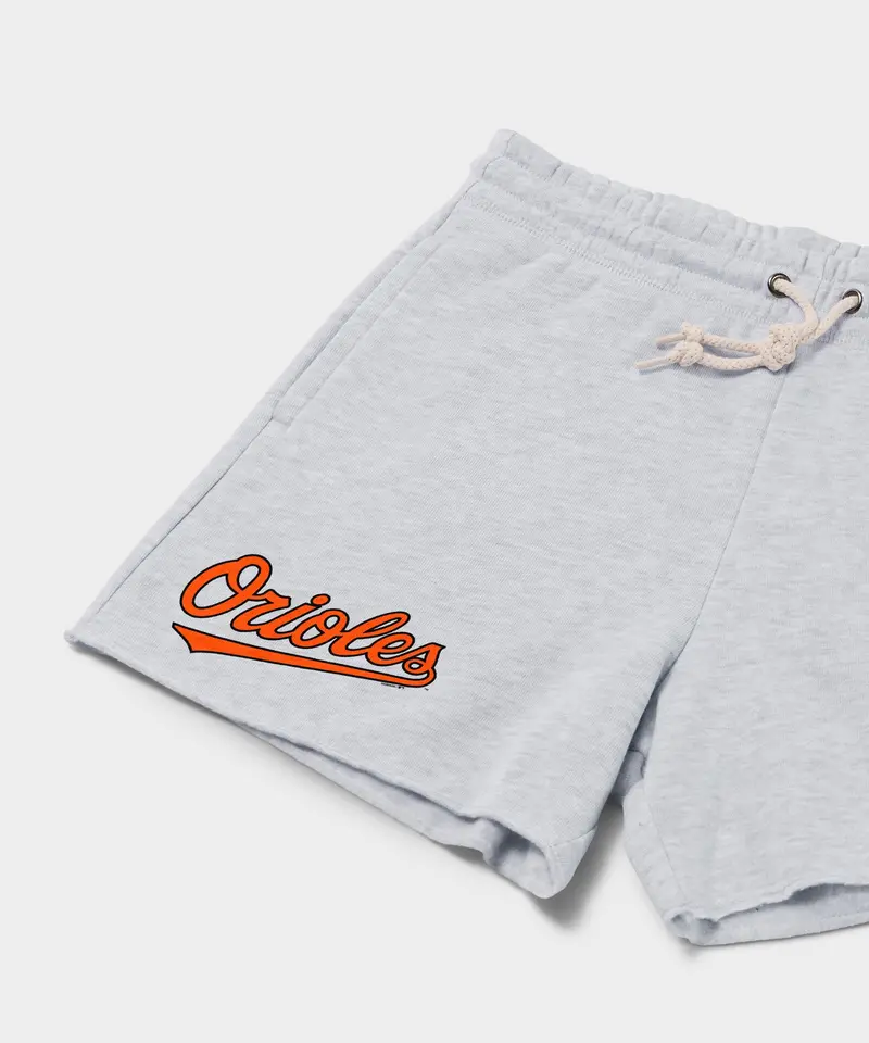 Women's Baltimore Orioles Jersey Logo '04 Sweat Shorts 2