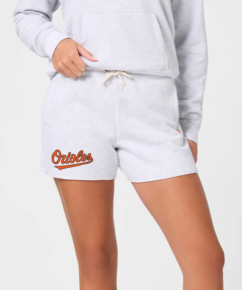 Women's Baltimore Orioles Jersey Logo '04 Sweat Shorts 3
