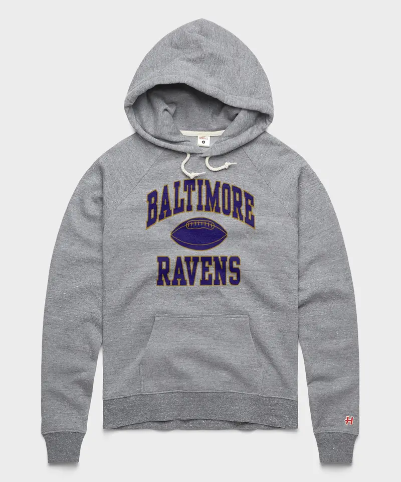 Women's Baltimore Ravens Gridiron Hoodie 1