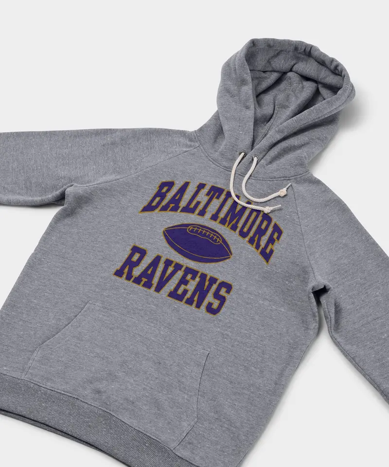Women's Baltimore Ravens Gridiron Hoodie 2