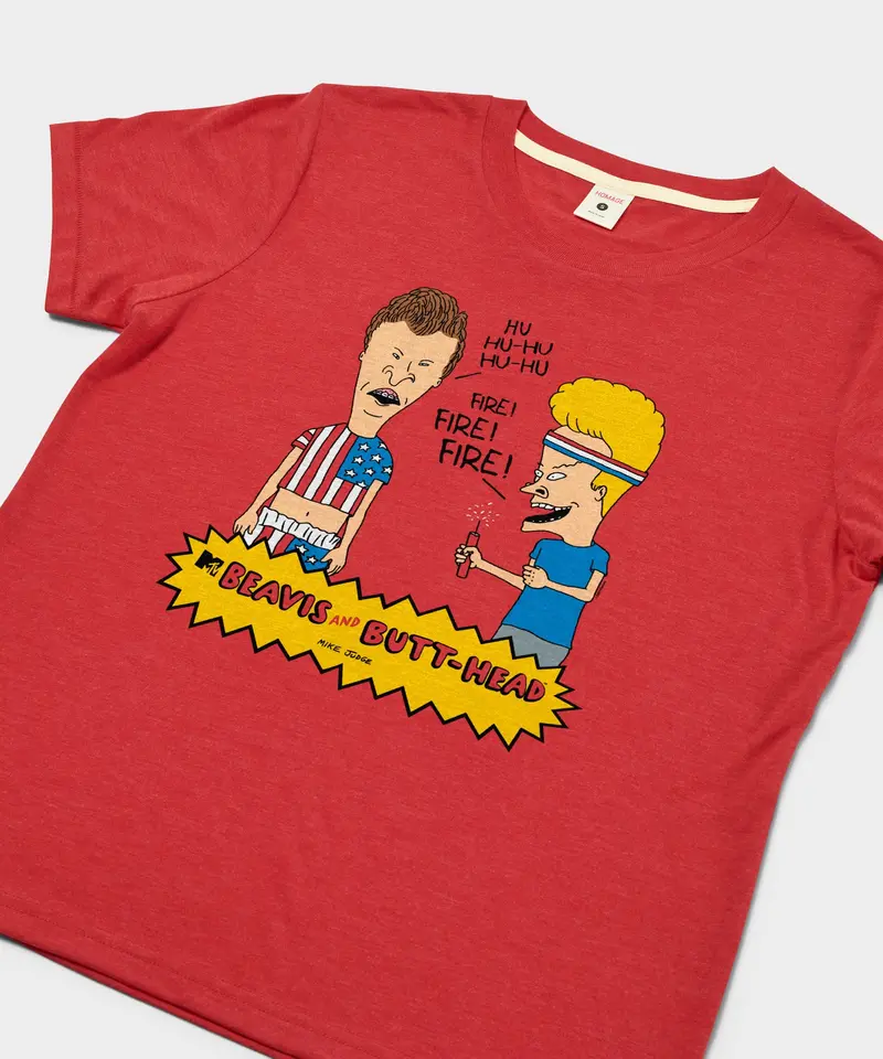 Women's Beavis And Butt-Head Fireworks 2