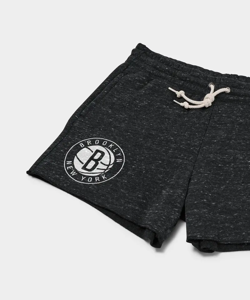 Women's Brooklyn Nets Logo Sweat Shorts 2