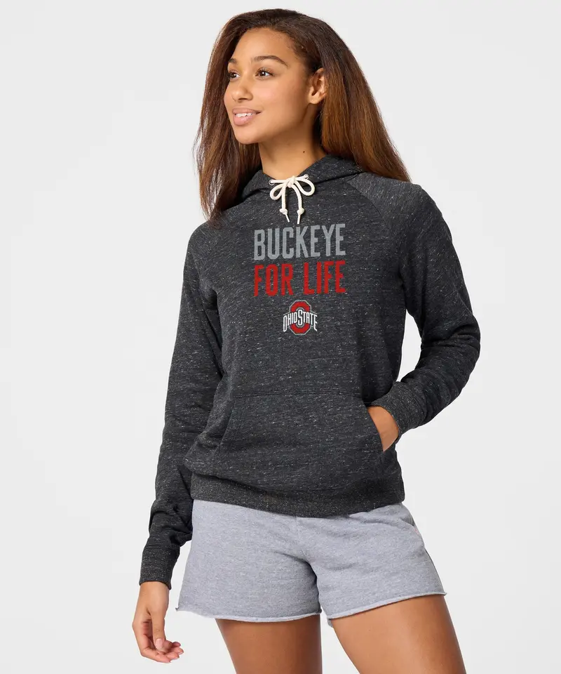 Women's Buckeye For Life Hoodie 3