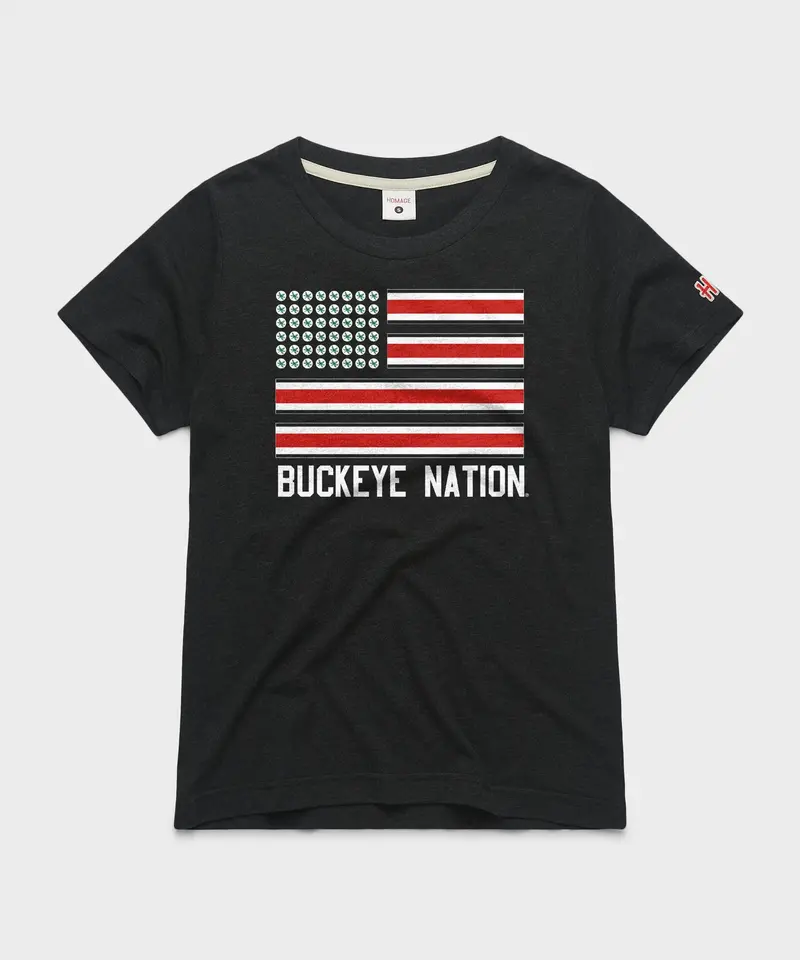 Women's Buckeye Nation Flag 1