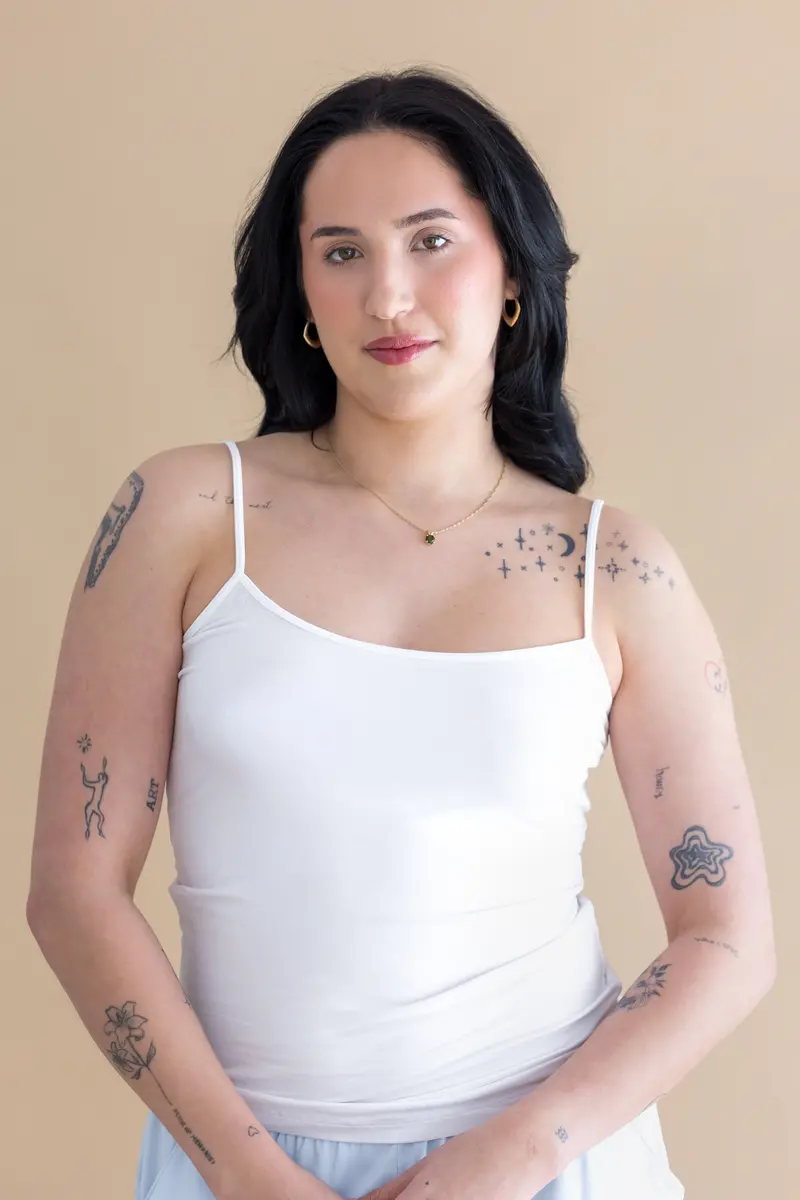 Women’S Camisole In Snow 1
