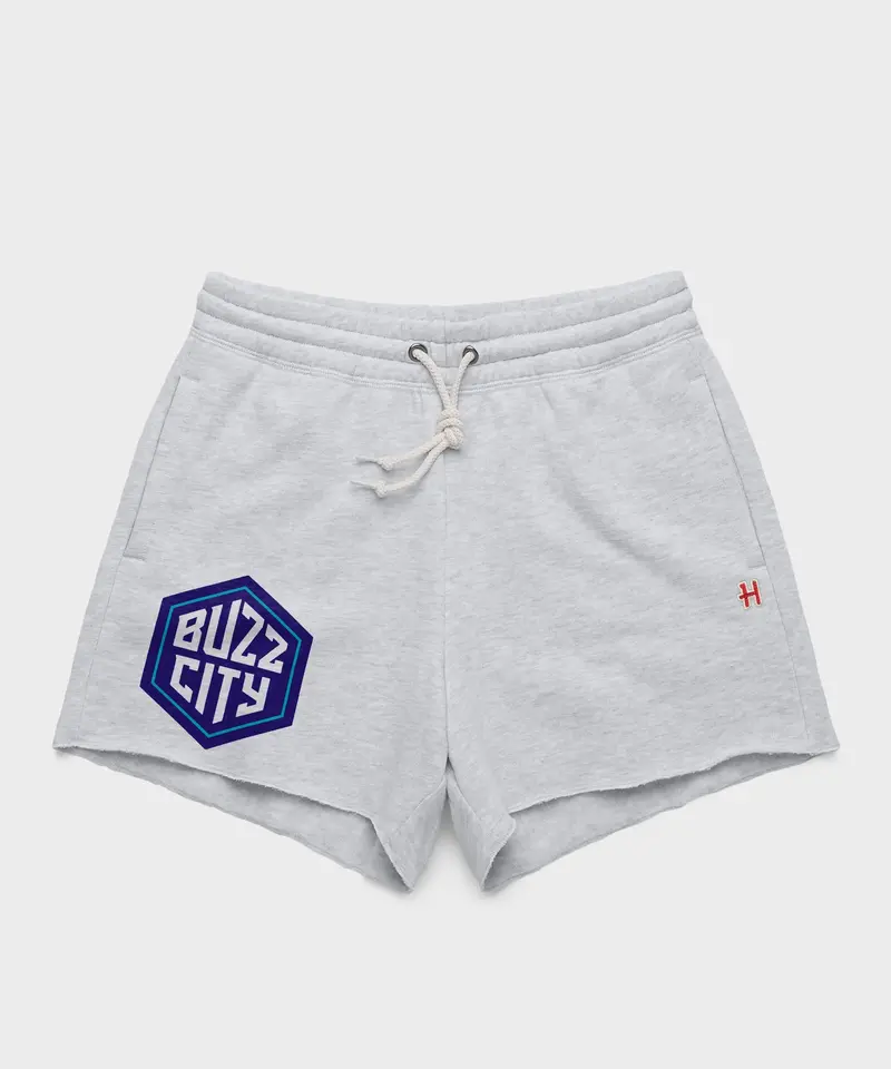 Women's Charlotte Hornets Buzz City Sweat Shorts 1