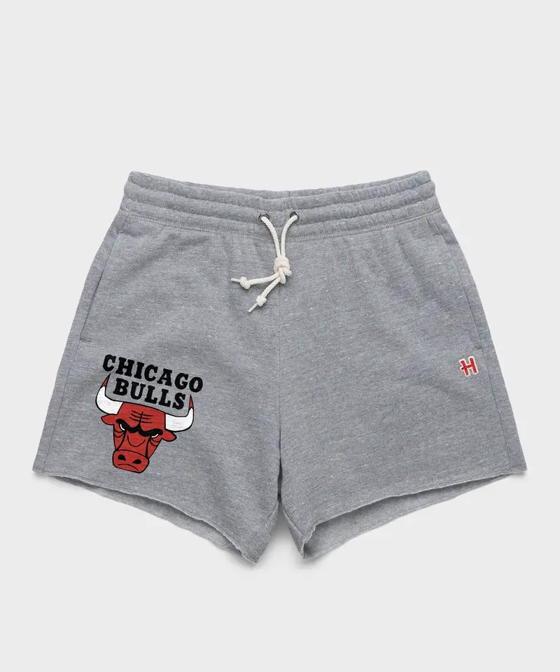 Women's Chicago Bulls Logo Sweat Shorts 1
