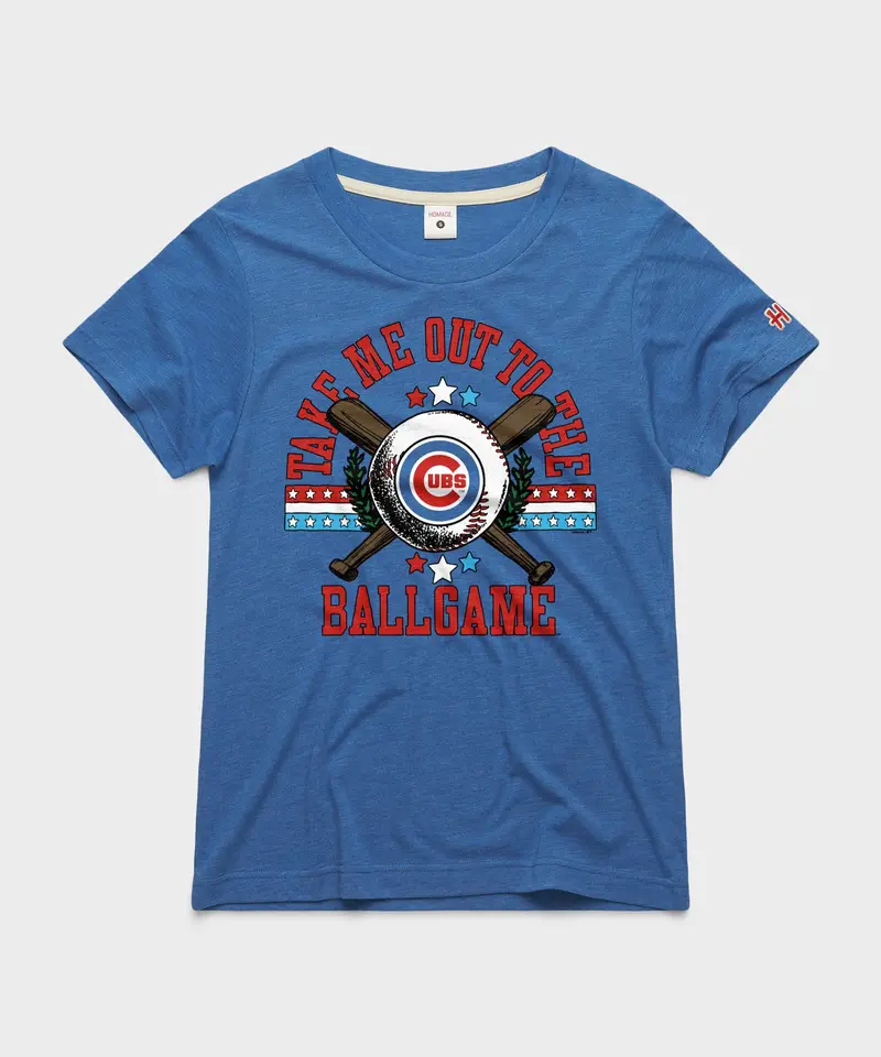 Women's Chicago Cubs Take Me Out To The Ballgame 1