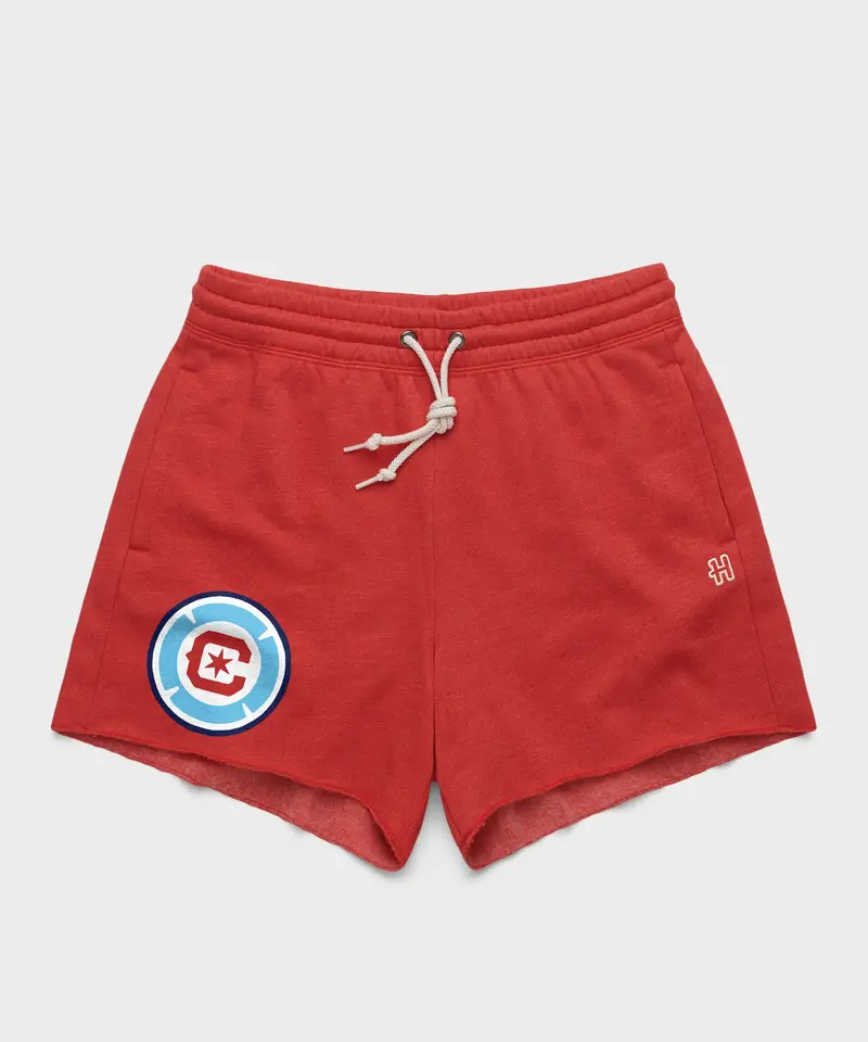 Women's Chicago Fire Fc '22 Sweat Shorts 1