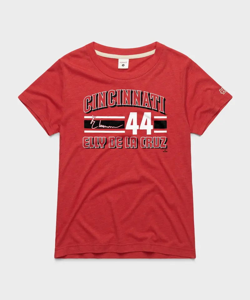 Women's Cincinnati Reds Elly De La Cruz Signature Jersey 1
