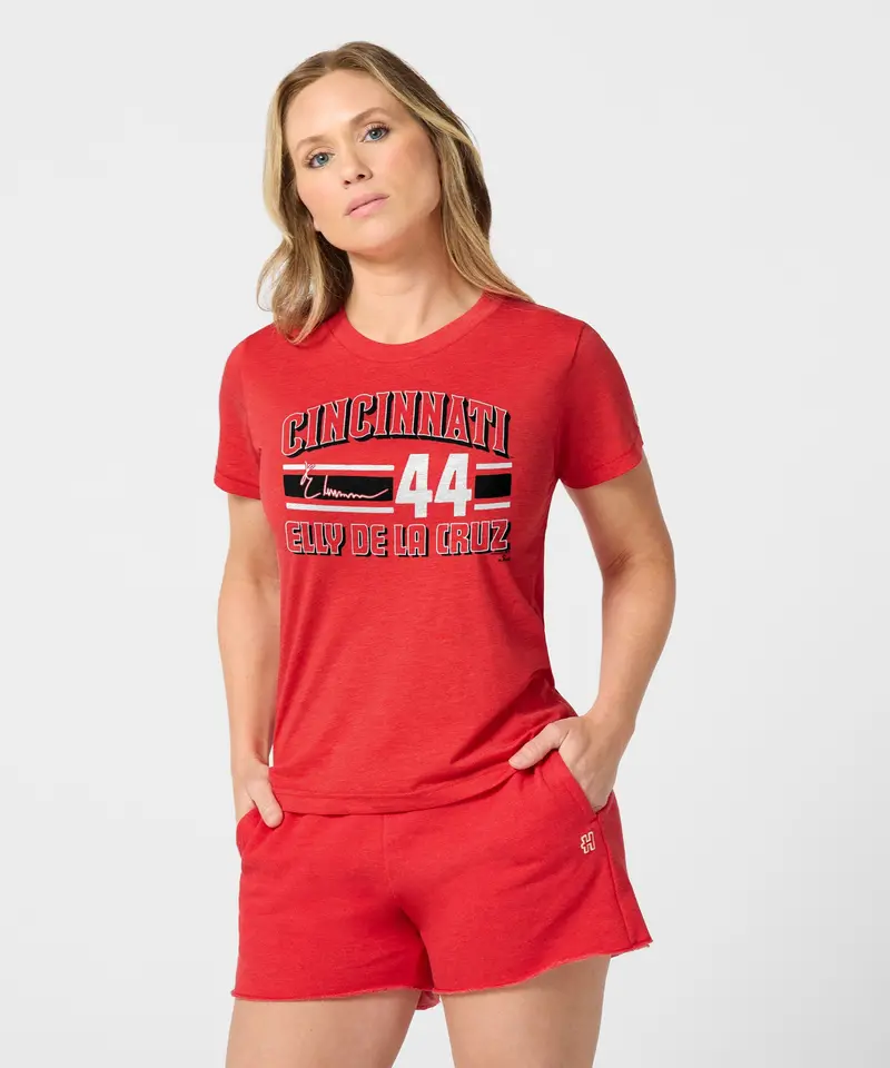 Women's Cincinnati Reds Elly De La Cruz Signature Jersey 3