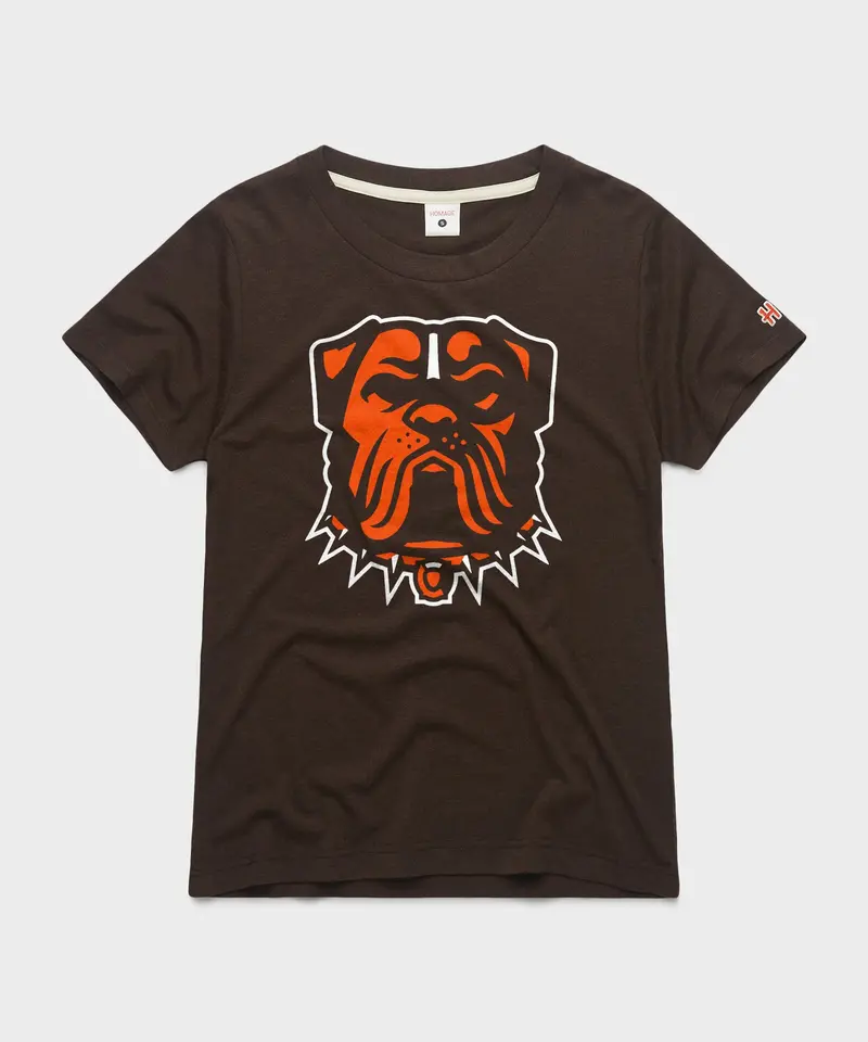 Women's Cleveland Browns Dog Logo 1