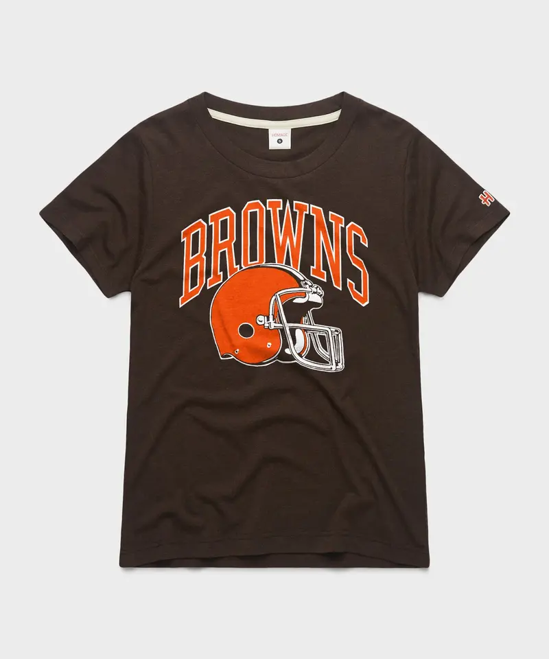 Women's Cleveland Browns Helmet Retro 1