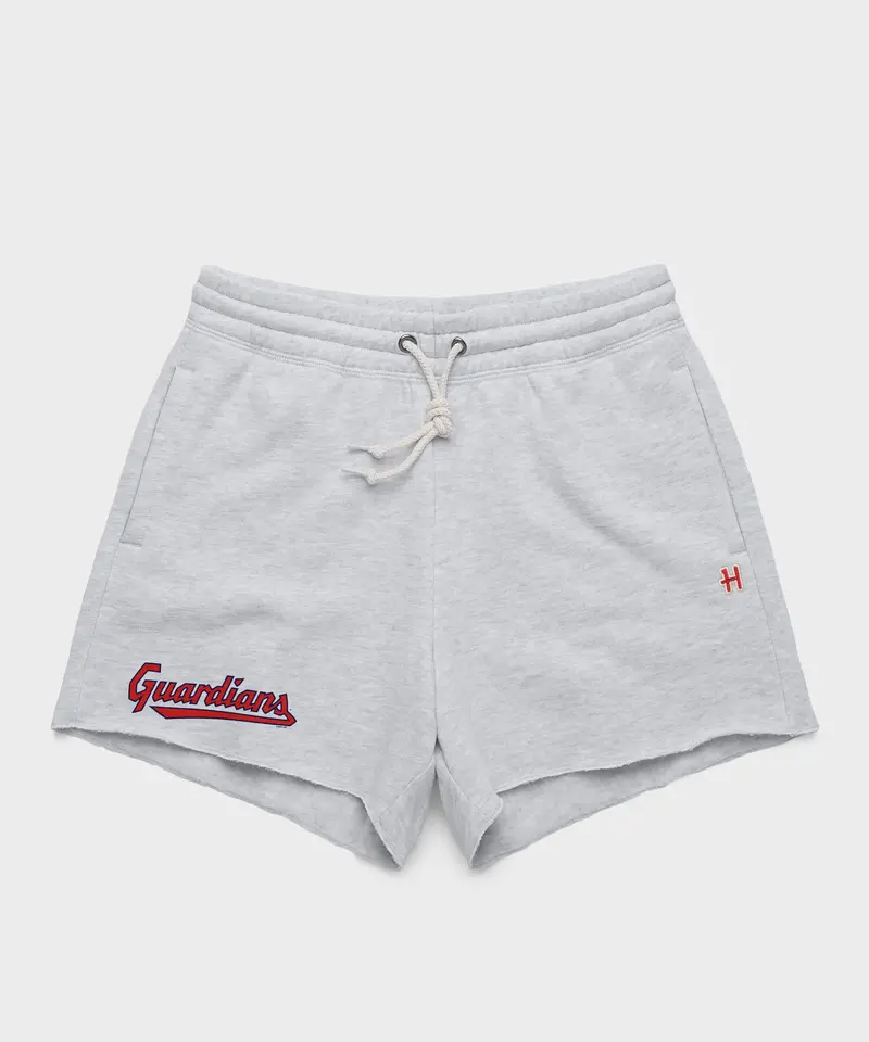 Women's Cleveland Guardians Jersey Logo '22 Sweat Shorts 1