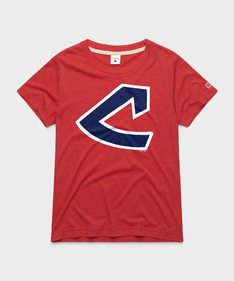 Women's Cleveland Indians Cap Logo '73 1