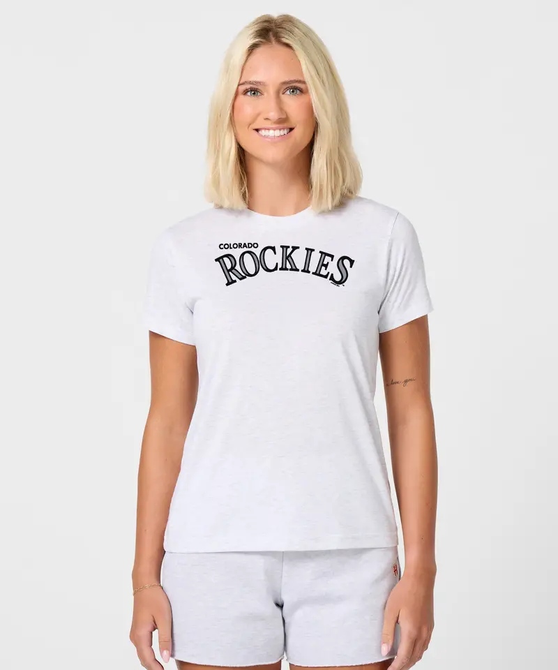 Women's Colorado Rockies Jersey Logo '17 3