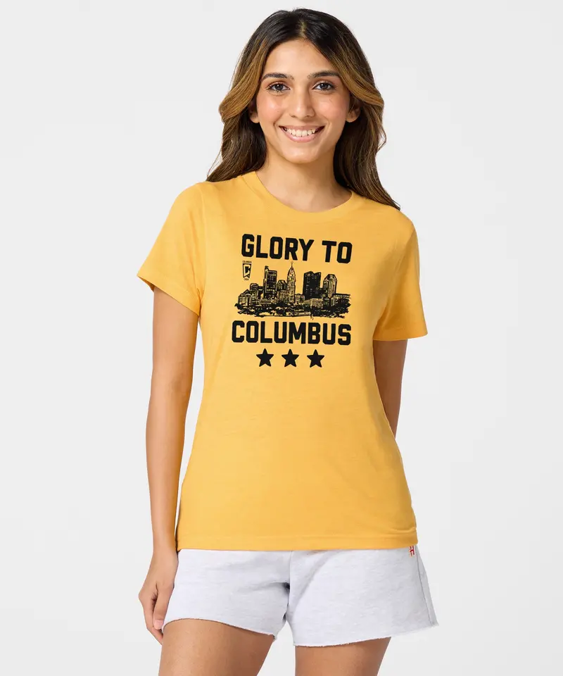 Women's Columbus Crew Glory To Columbus Skyline 3
