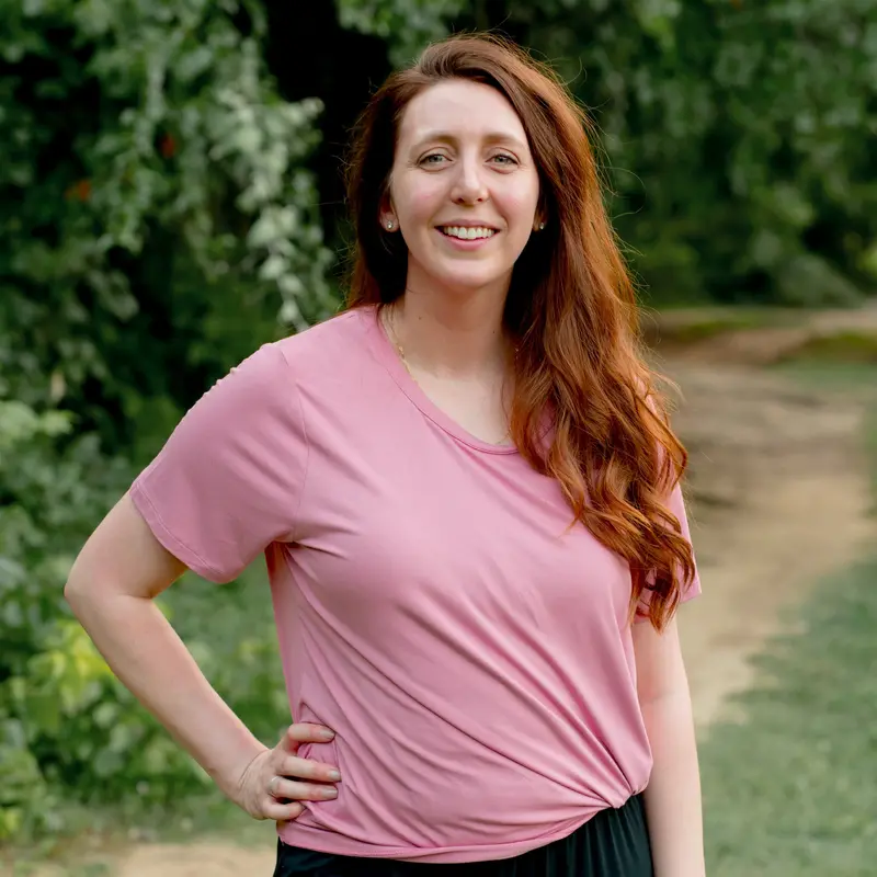 Women's Crew Neck Tee In Apple Blossom 2