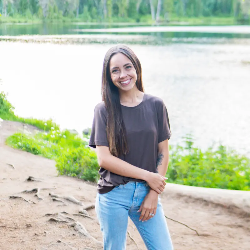 Women's Crew Neck Tee In Espresso 1