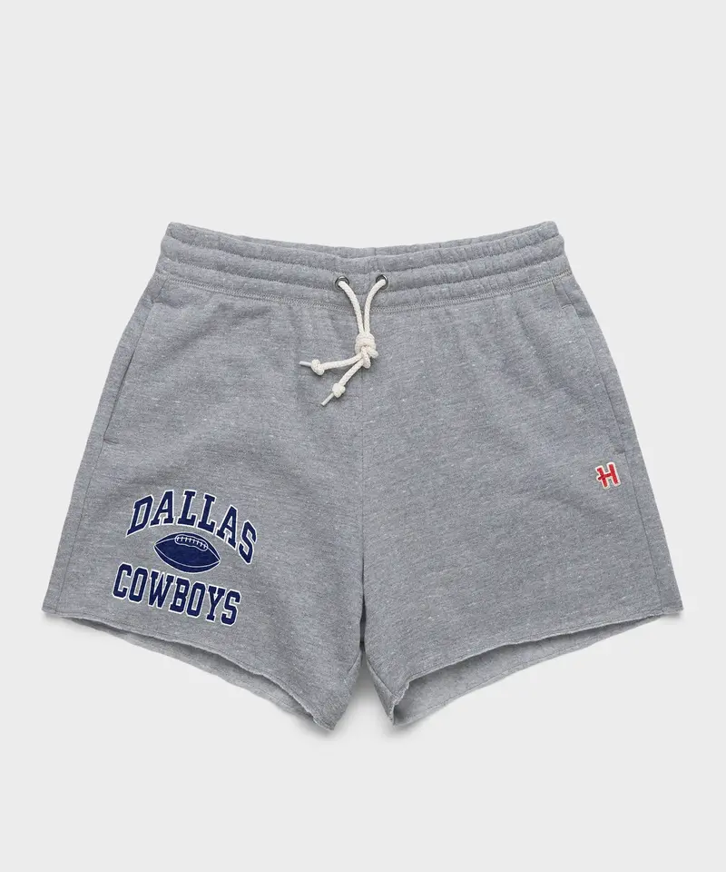 Women's Dallas Cowboys Gridiron Sweat Shorts 1