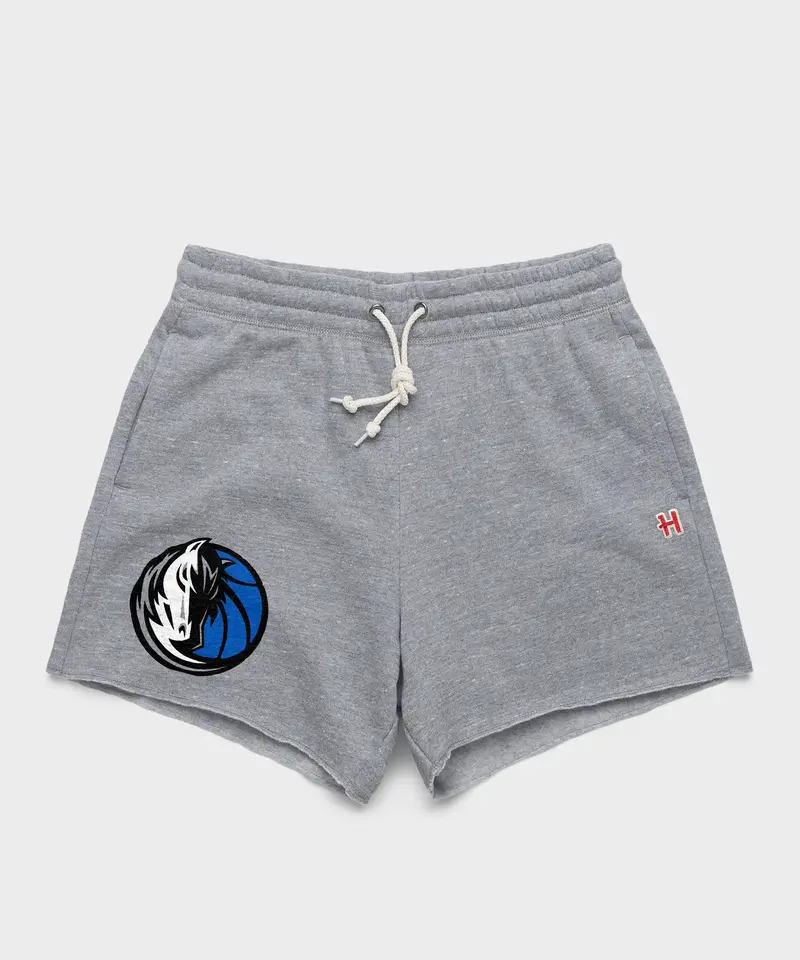 Women's Dallas Mavericks Logo Sweat Shorts 1