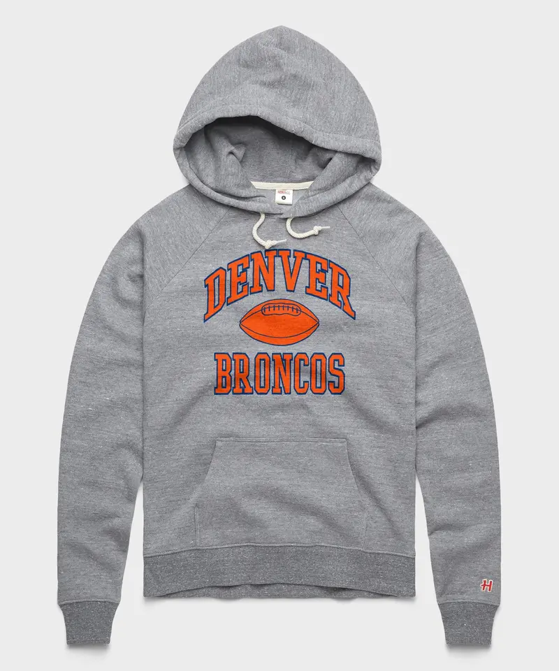 Women's Denver Broncos Gridiron Hoodie 1