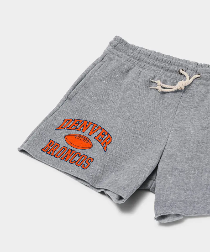 Women's Denver Broncos Gridiron Sweat Shorts 2