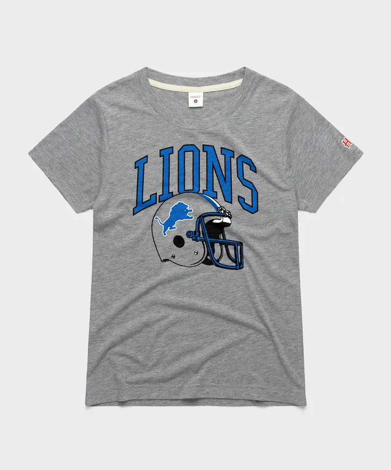 Women's Detroit Lions Helmet Retro 1