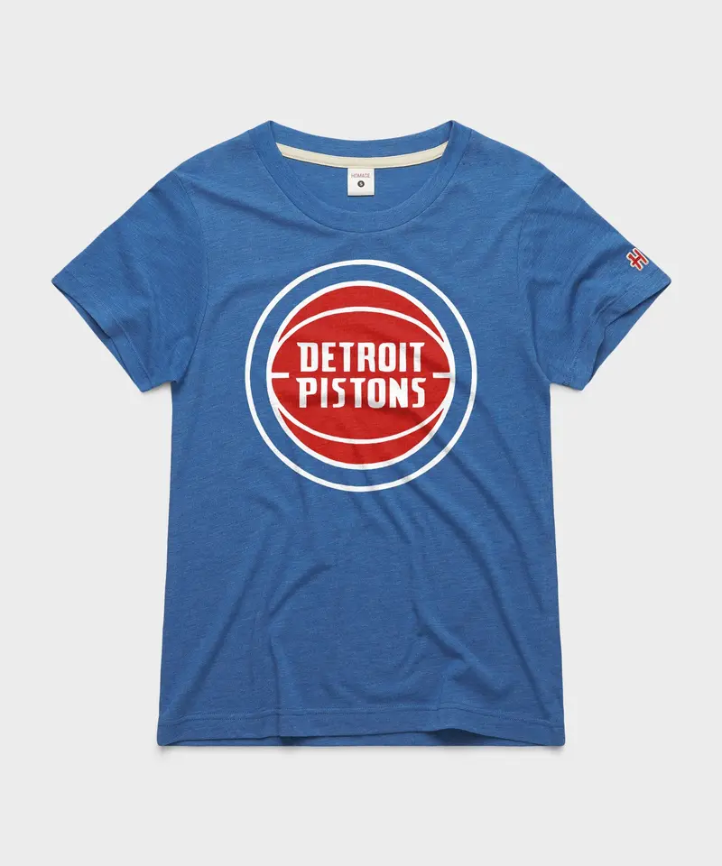 Women's Detroit Pistons Logo 1