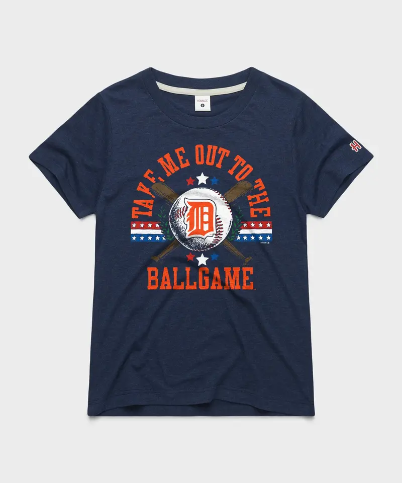Women's Detroit Tigers Take Me Out To The Ballgame 1