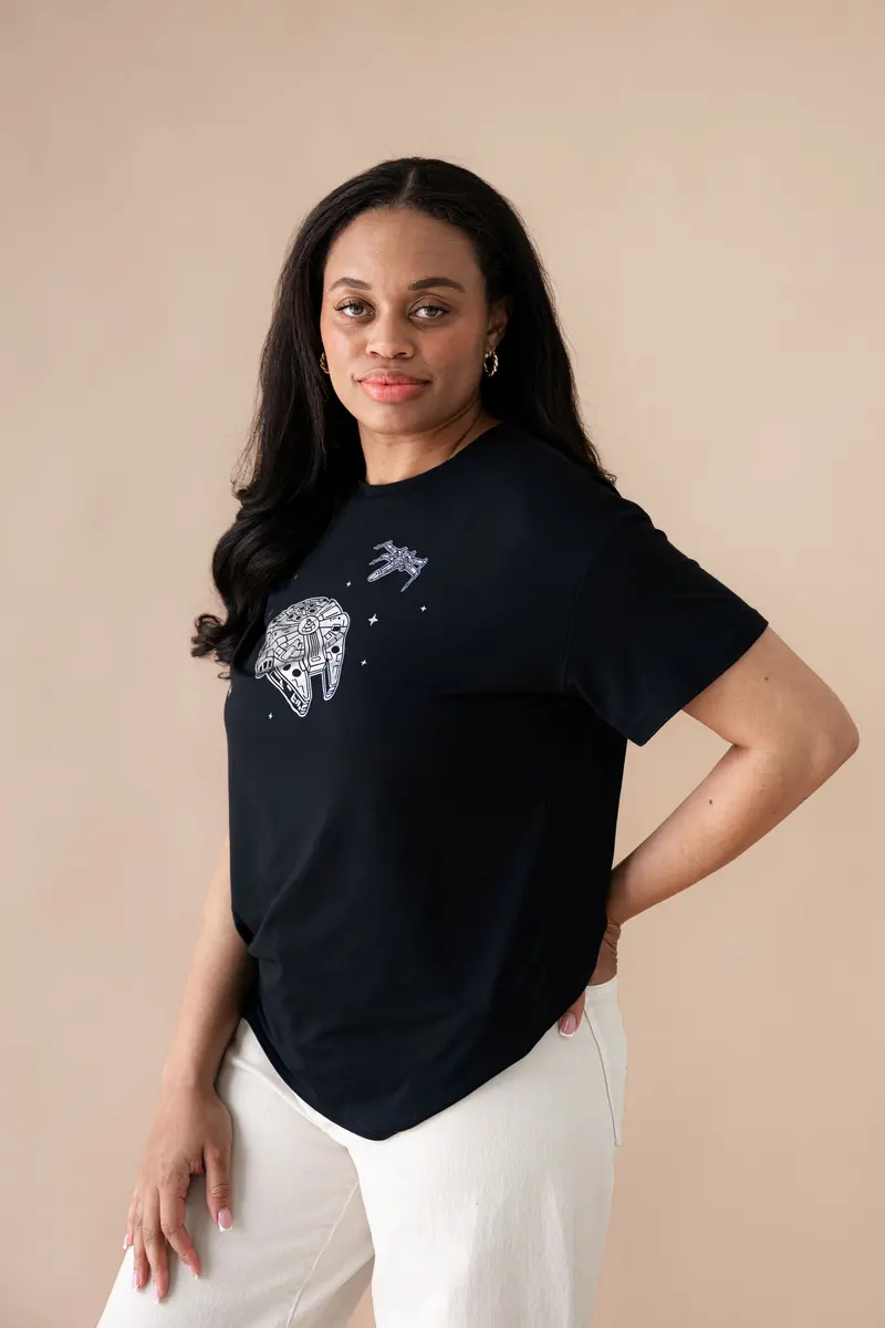 Women's Graphic Tee In Millennium Falcon™ 3