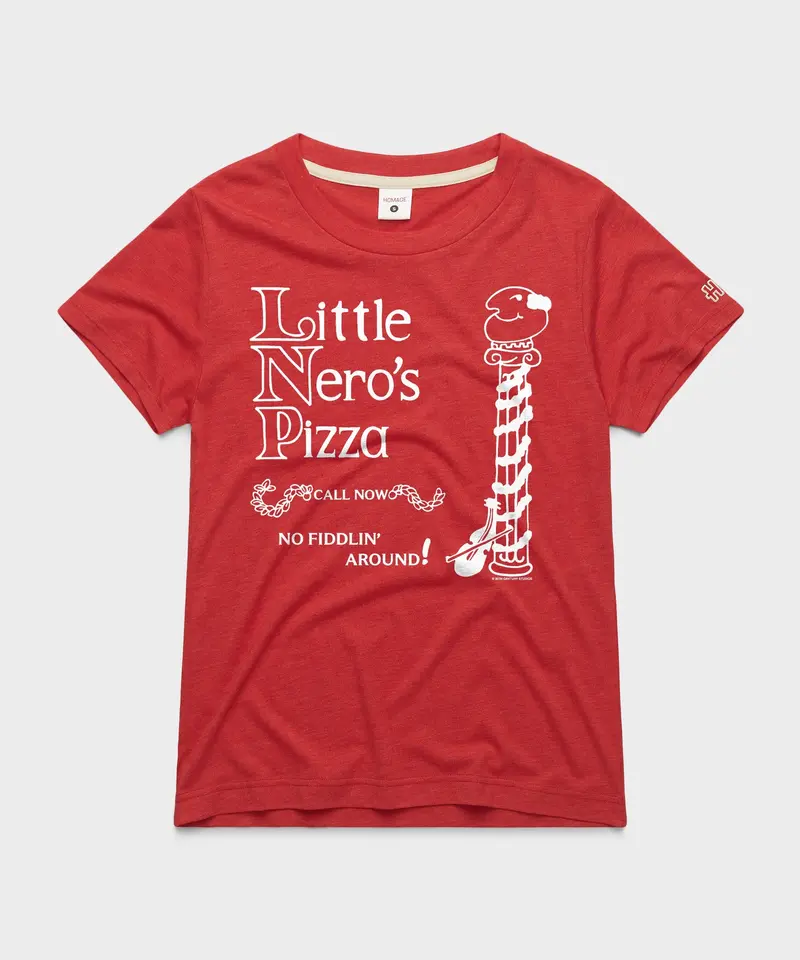 Women's Home Alone Little Nero's Pizza 1