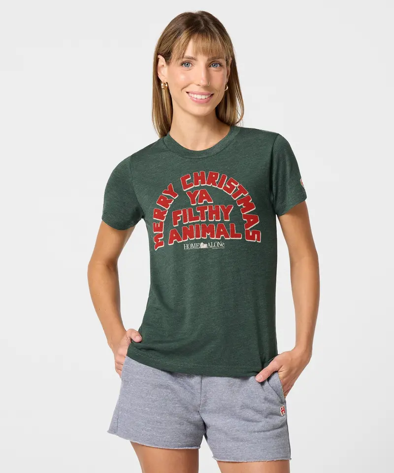 Women's Home Alone Merry Christmas Ya Filthy Animal 3