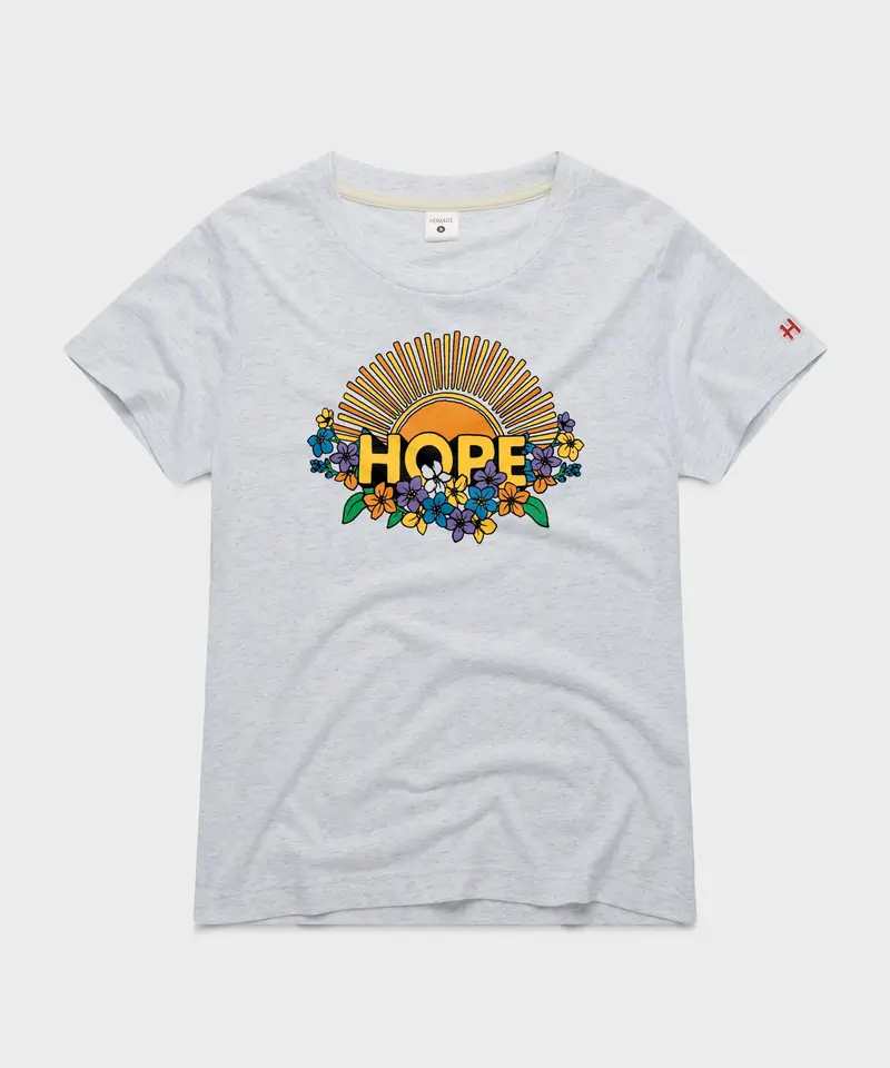 Women's Hope Sun And Flowers 1