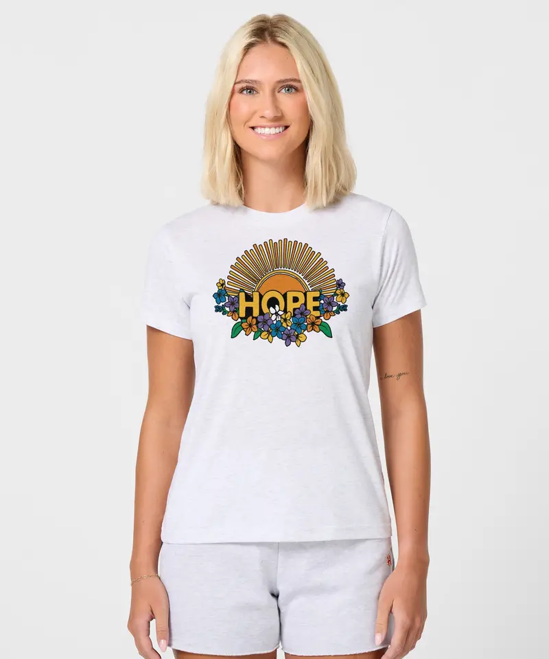 Women's Hope Sun And Flowers 3