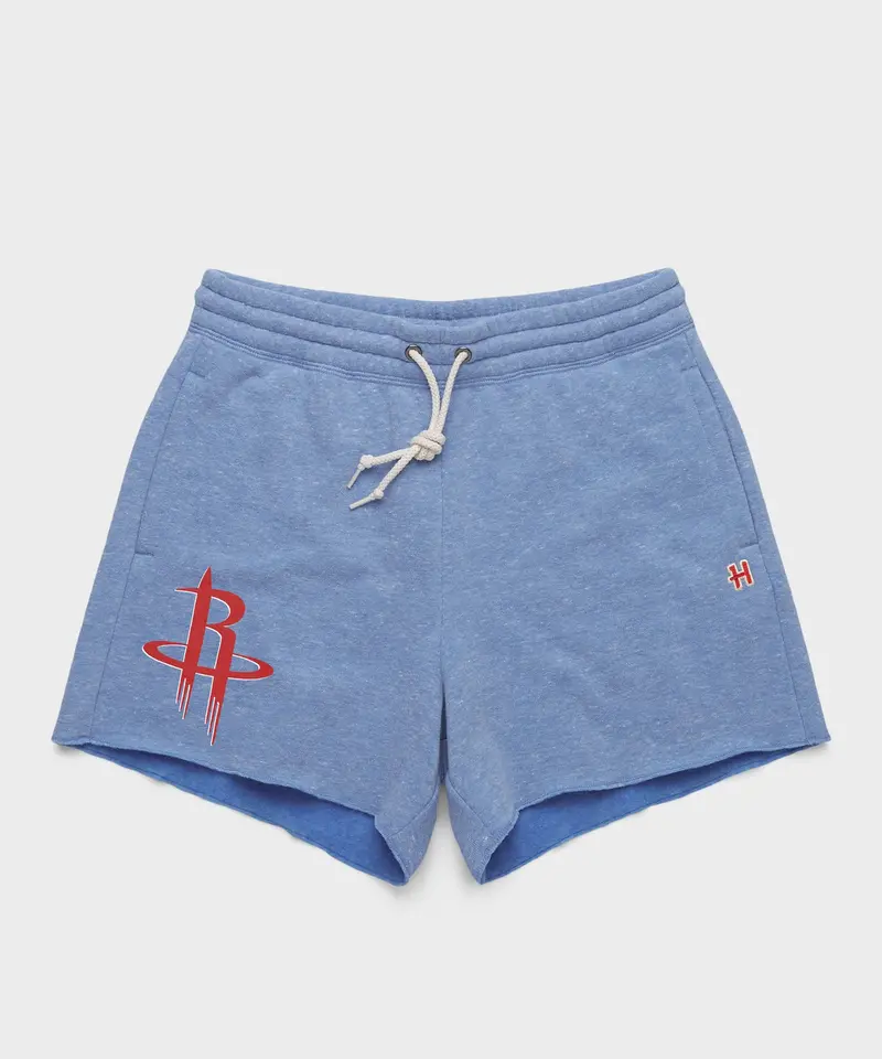 Women's Houston Rockets Logo Sweat Shorts 1