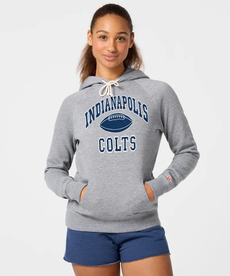 Women's Indianapolis Colts Gridiron Hoodie 3